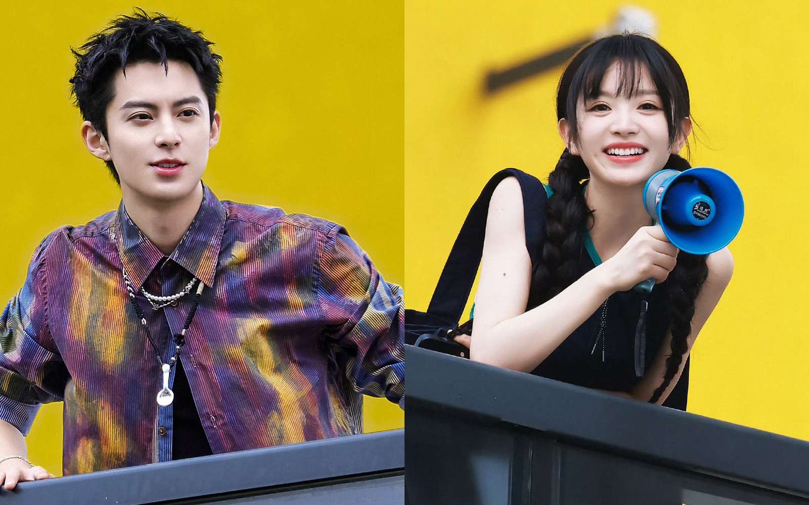 Dien Hi Vi and Vuong Hac De. Photo: VieON.