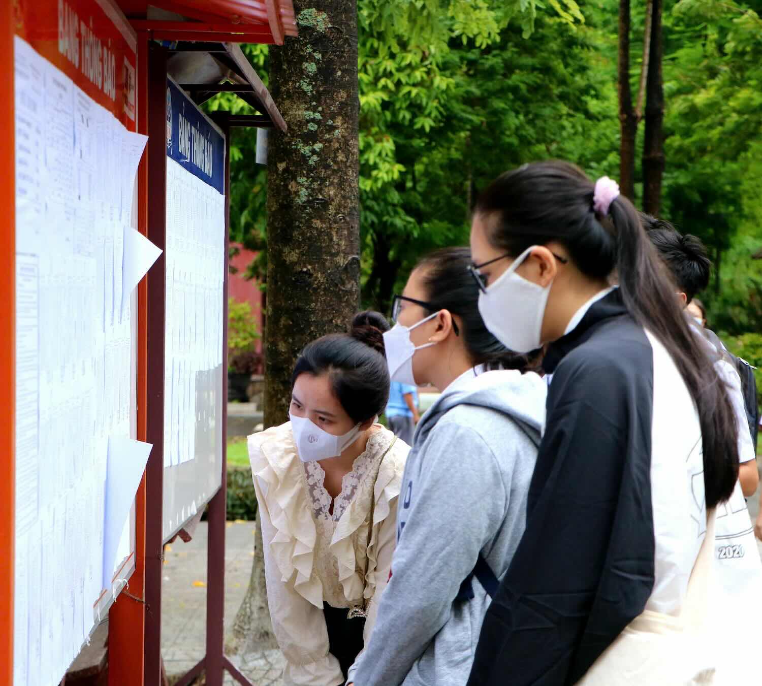 Hue University announced the first admission score in 2025. Photo: Phuc Dat.