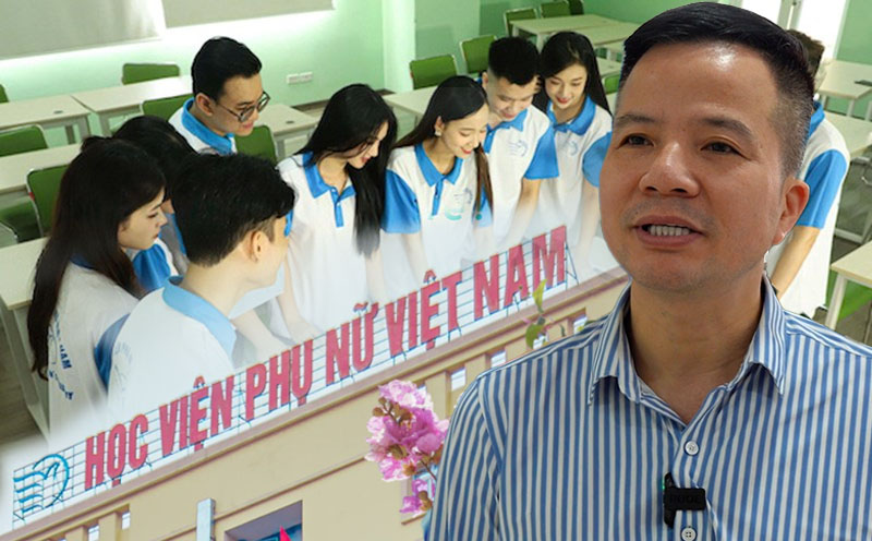 A major at the Vietnam Women's Academy increased by nearly 7 points