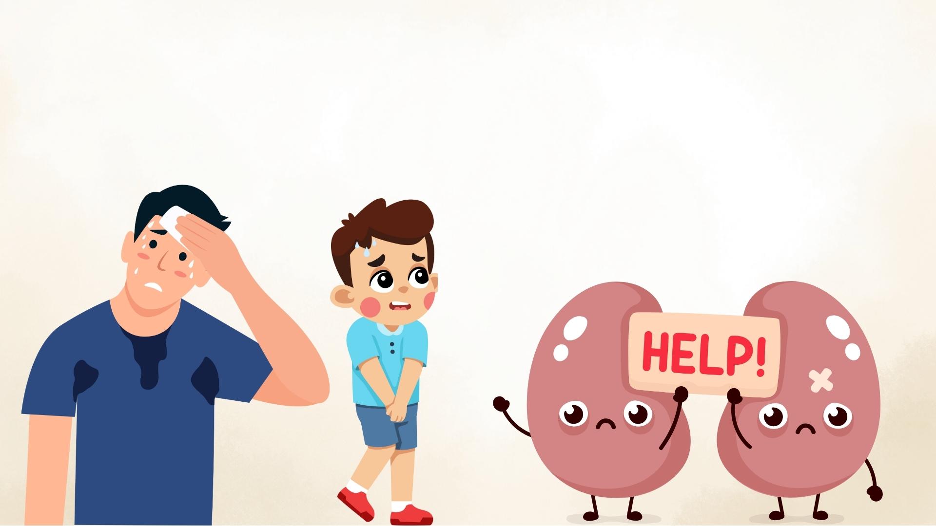 4 bad habits before bed that affect your kidney health. Graphics: Minh Chau