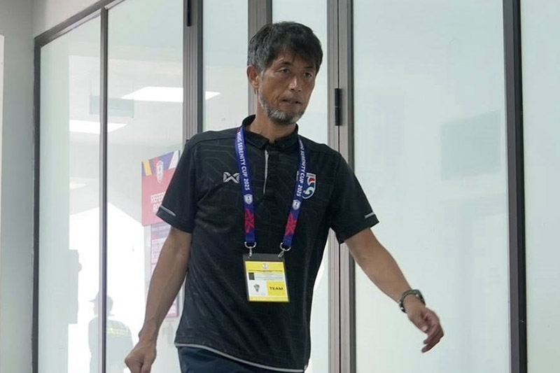 Thailand women's national team coach Futoshi Ikeda was fired. Photo: Changsuek