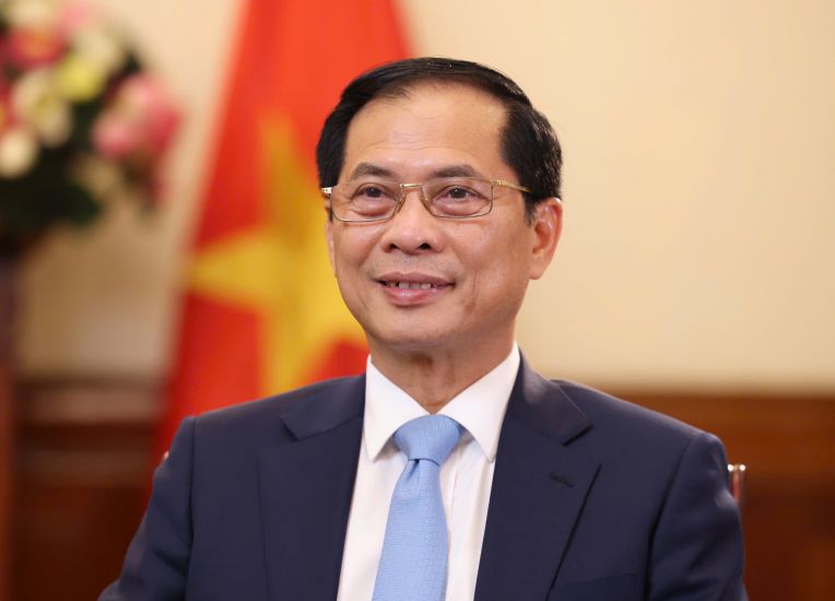 Member of the Party Central Committee, Deputy Prime Minister, Minister of Foreign Affairs Bui Thanh Son. Photo: Ministry of Foreign Affairs