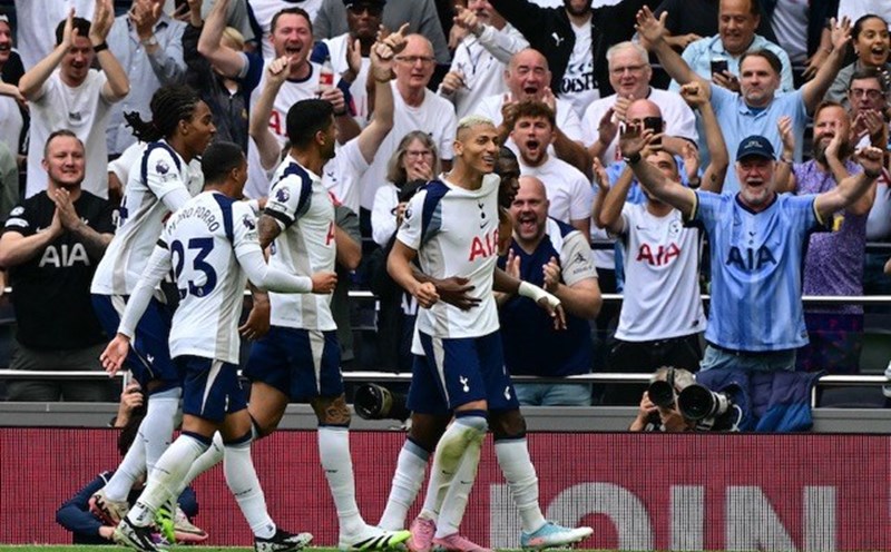Tottenham Hotspur has an important match schedule for Man.City in the second round of the tournament. Photo: AFP