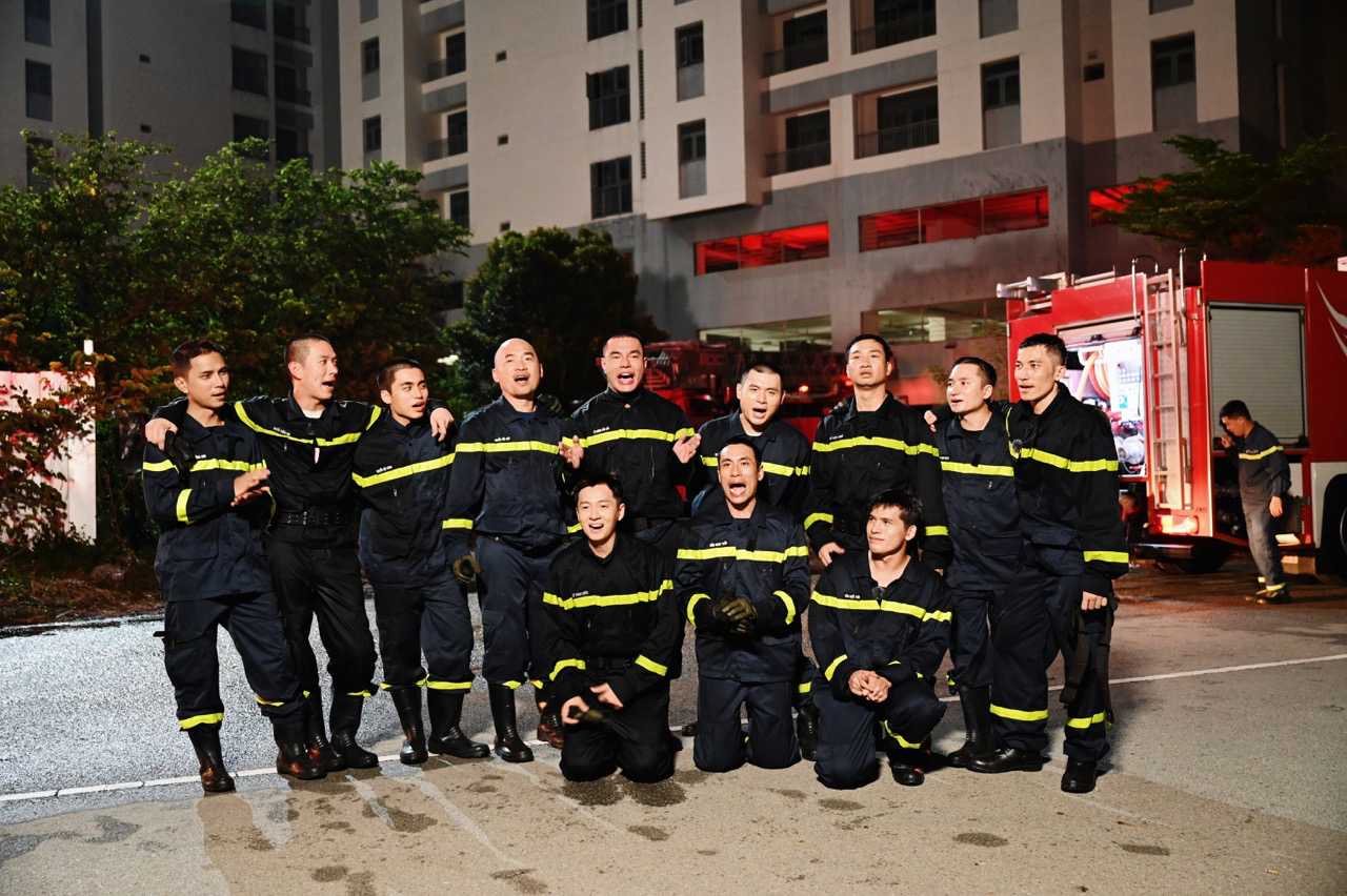 Artists in the Bold Soldier program. Photo: Producer.