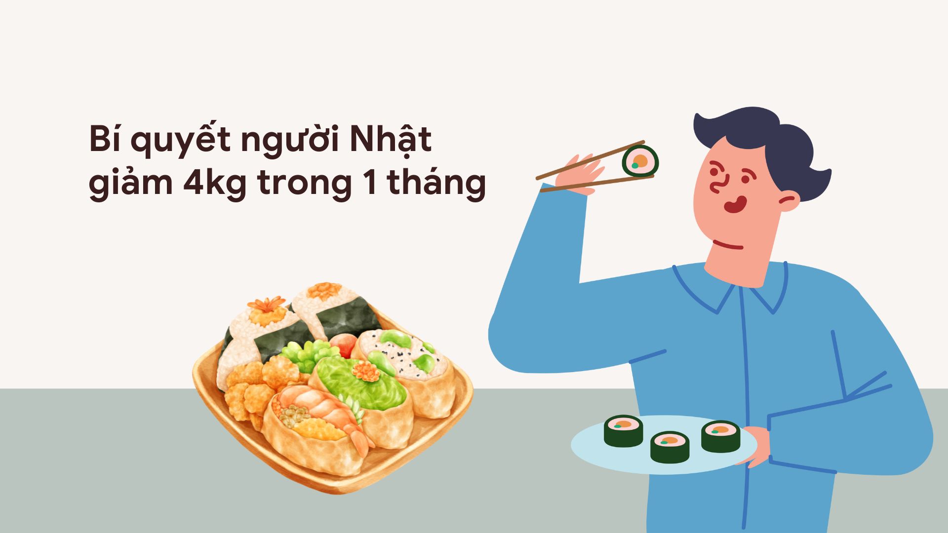 Japanese people prioritize reducing refined starch for effective weight loss. Graphic photo: Huong Son