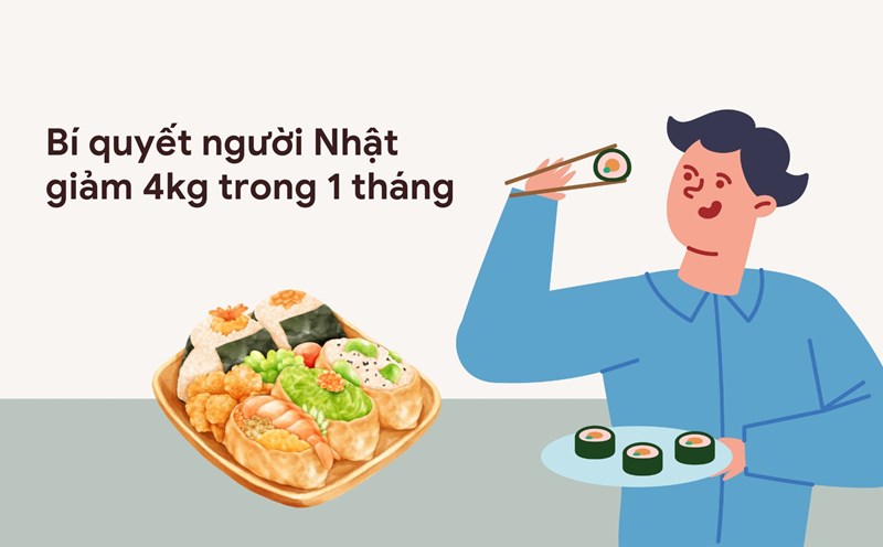 Japanese people prioritize reducing refined starch for effective weight loss. Graphic photo: Huong Son