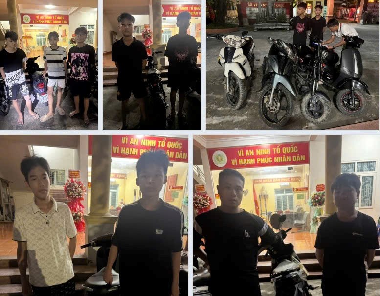 Tien Lang 코뮌 경찰은 교통 안전 질서를 위반한 13건을 처리했습니다. 사진: 하이퐁시 경찰