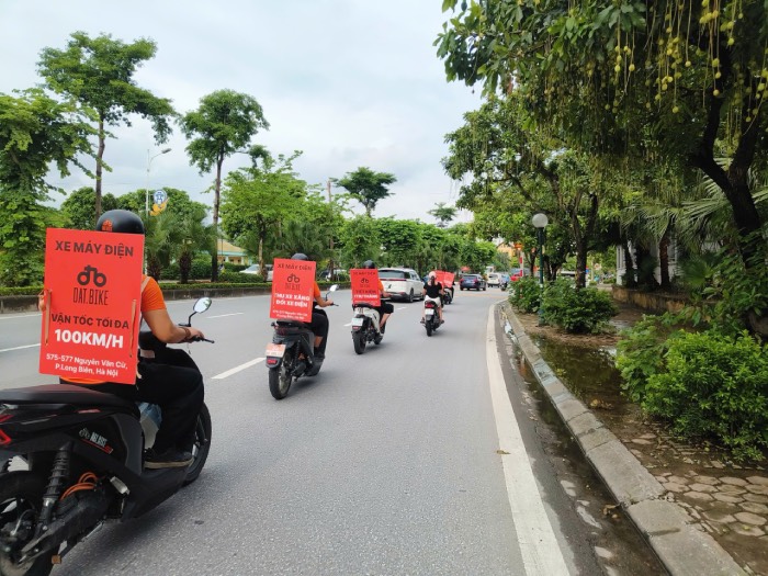 Dat Bike tang toc tren hanh trinh chinh phuc thi truong xe may dien. Anh Linh Nguyen