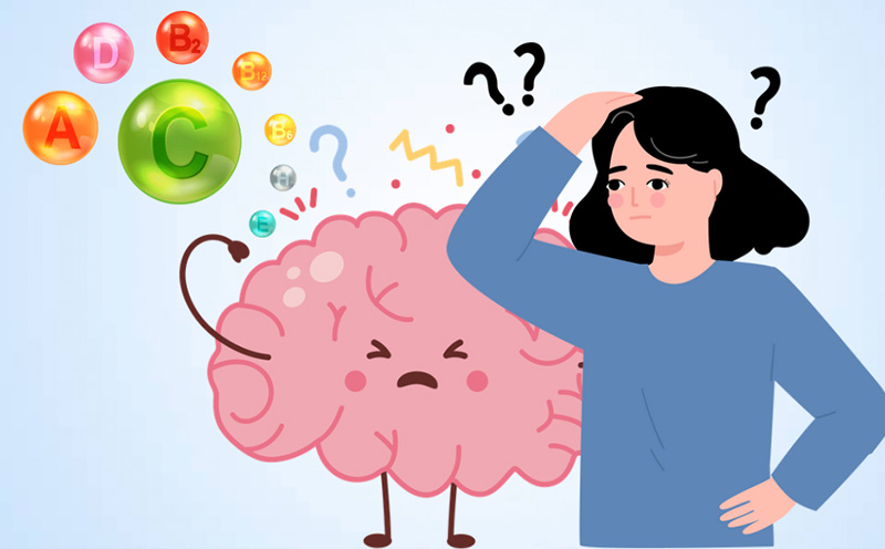 The best vitamin for brain fog and improved memory. Graphics: Thien Nhan
