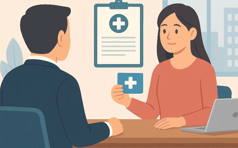 Does paying social insurance at an outside company affect the streamlining consideration? Graphics: Huong Giang