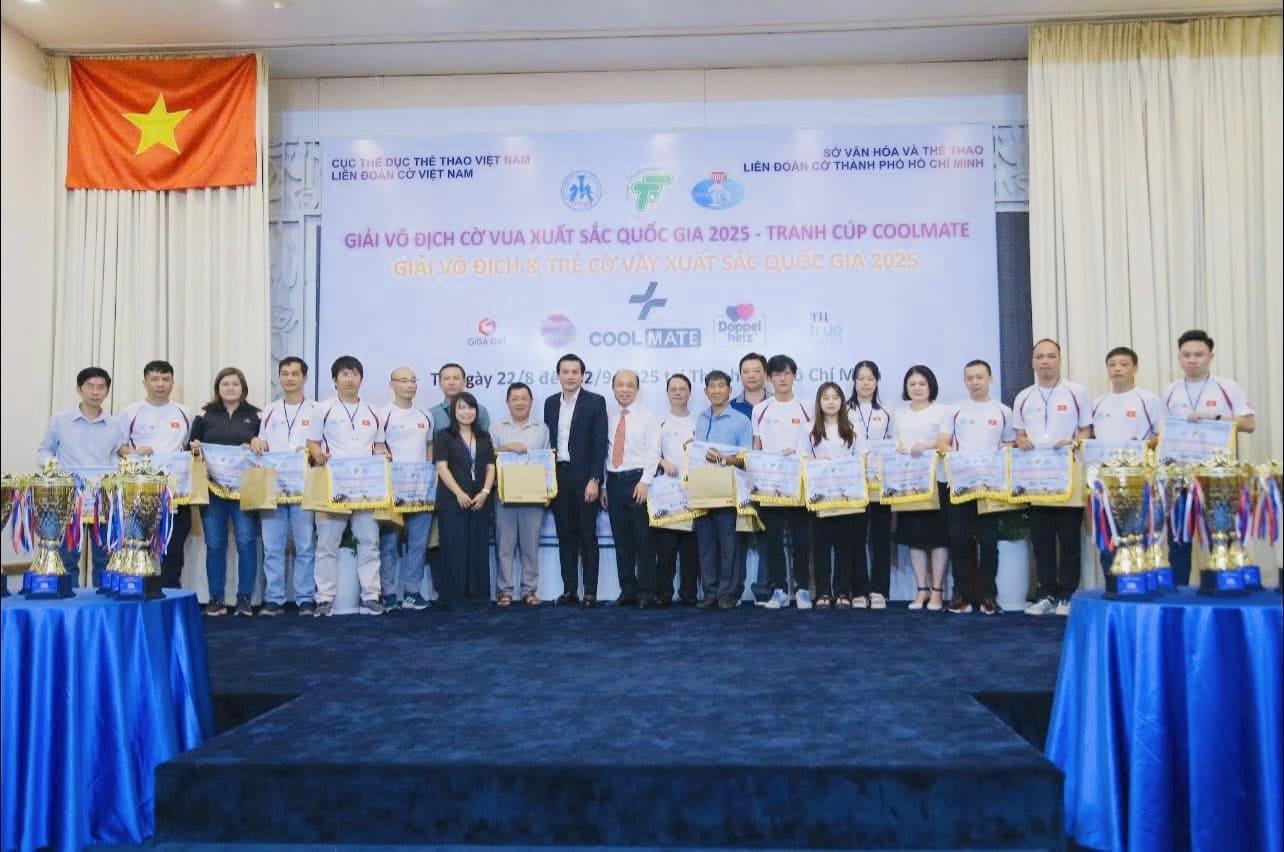 Teams participating in the 2025 National Chess Tournament. Photo: Minh Thang