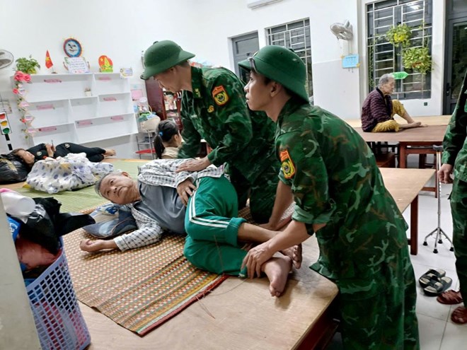 Establishment of the Da Nang City Civil Defense Command. Photo: Tran Thi