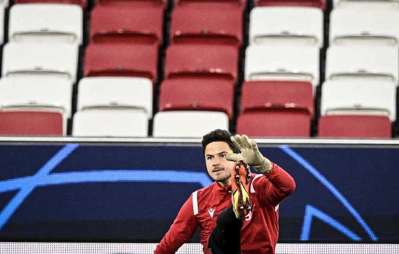 Senne Lammens is the next name set to join Old Trafford. Photo: AFP