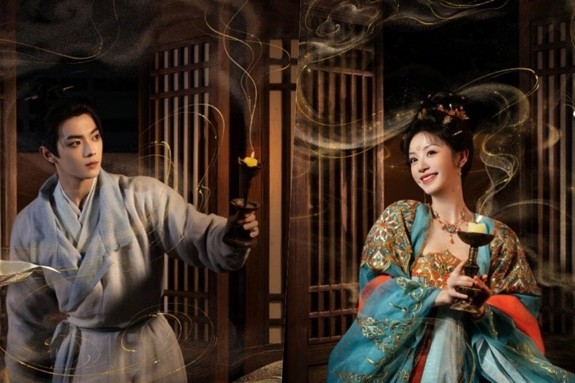 The main couple in the movie "The return of the Galaxy". Photo: VieON.