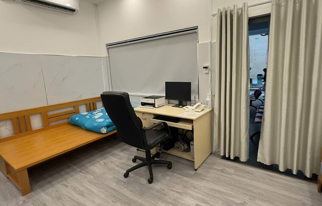 One-stop model of providing social work services for women, children and people affected by violence, a place to help unfortunate and fragile fates. Photo: Provided by the hospital