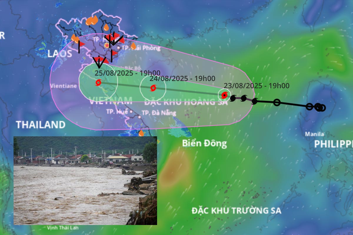 Storm No. 5 is extremely dangerous, may reach level 16, and will cause very heavy rain