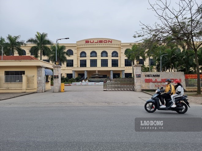 Ben trong KCN Que Vo (Bac Ninh). Anh: Van Truong
