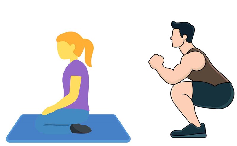 Some muscle-strengthening exercises. Graphics: Ha May
