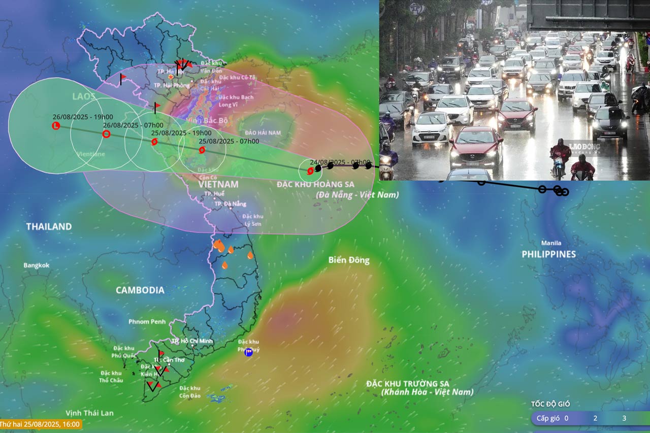 Storm No. 5 is about to strengthen in the next 24 hours, forecasting dangerous areas