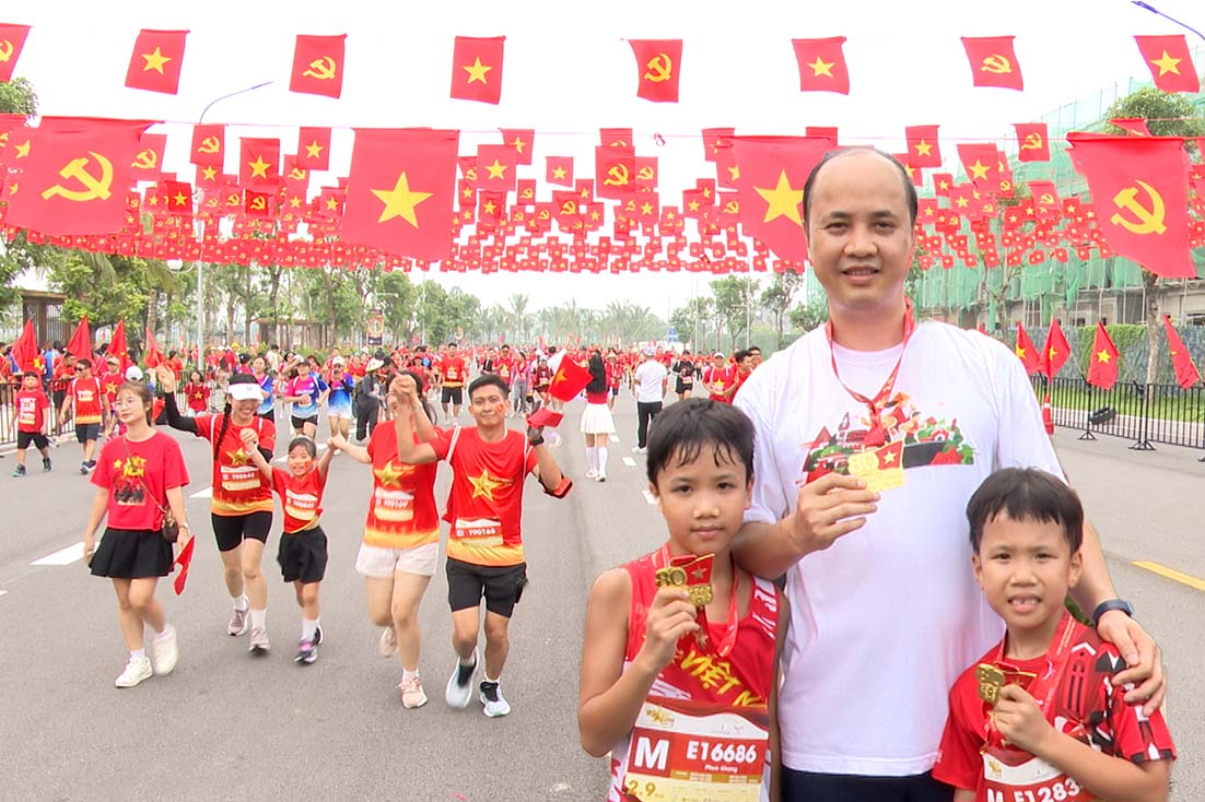 the "That's me in Vietnam" race.