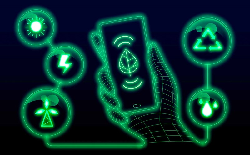 An AI photo consumes half as much energy as charging a phone and the truth few people know. Graphics: Cat Tien