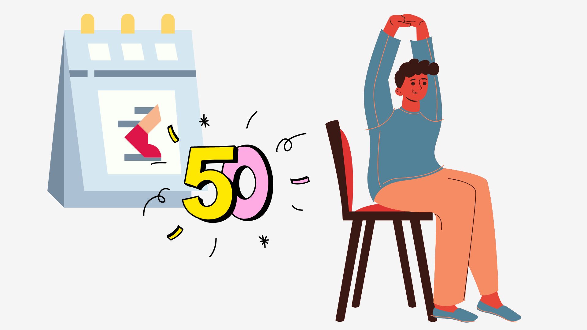 The sitting - standing test is a simple exercise that proves that the body is still healthy after the age of 50. Graphics: Thanh Thanh