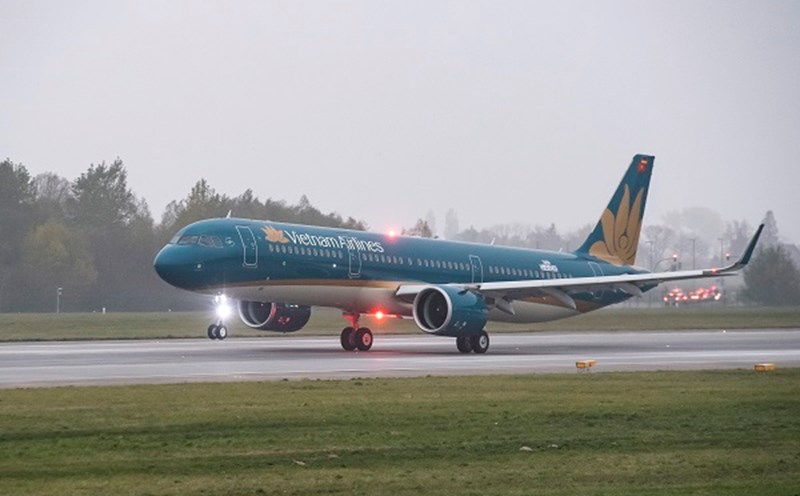 Many flights were canceled due to storm No. 5. Photo: Vietnam Airlines