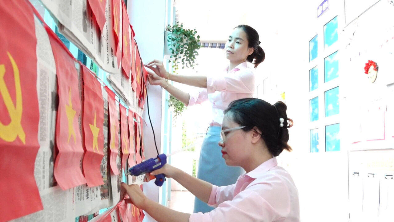 Western schools in Hai Phong are preparing facilities and are ready to welcome the new school year. Photo: Mai Huong