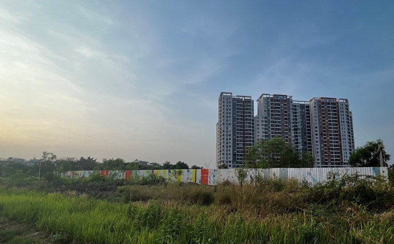 People with agricultural land are having a headache when land use fees have to be paid too high if they want to increase their residential land. Photo: Bao Chuong