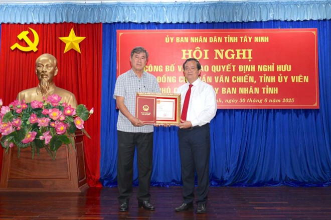 Tây Ninh chi hơn 1.853 tỉ đồng thực hiện chế độ cho cán bộ nghỉ việc, nghỉ hưu sớm