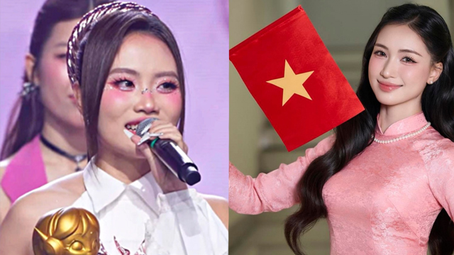 歌手phuong my chi（左）、ホア・ミンジー。写真：提供されたキャラクター