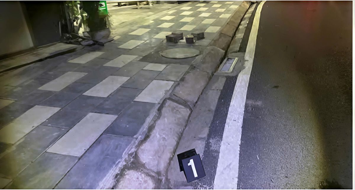 Before the accident. Photo: Hai Phong Traffic Safety Committee