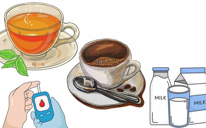 unsweetened drinks are good for blood sugar. Graphics: Ha May
