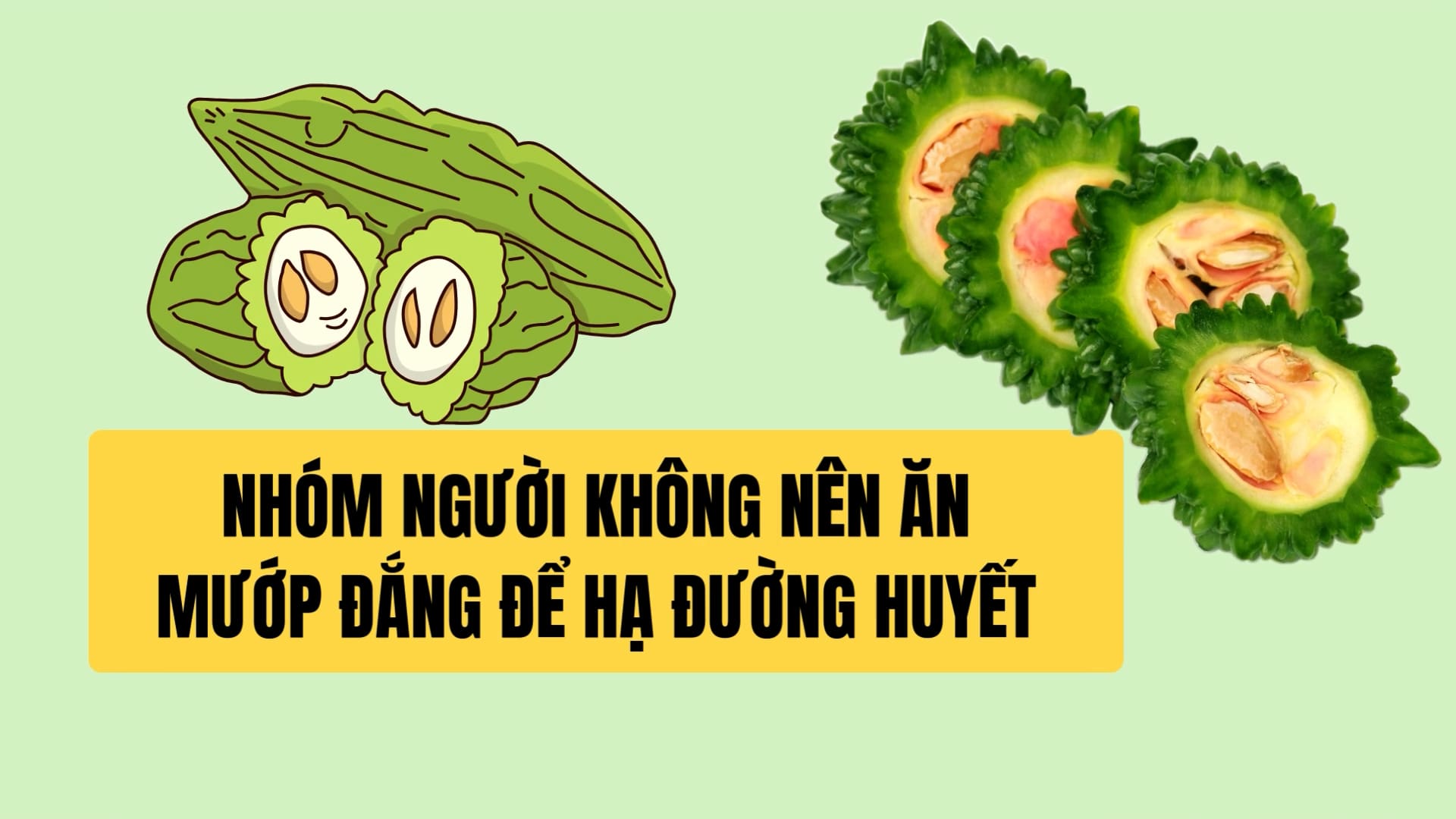 Tips for people to absolutely not eat bitter melon to lower blood sugar