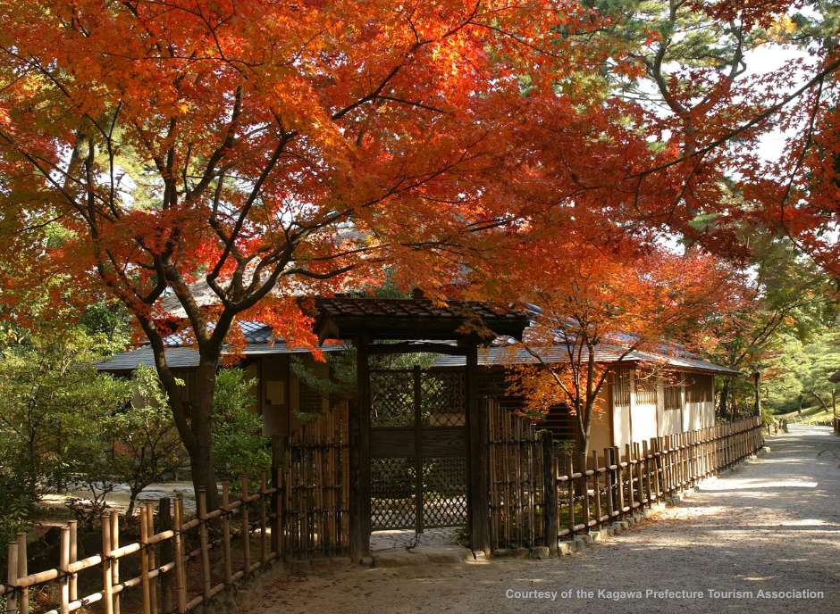 Khung canh vuon Ritsurin mua la do o Chugoku, phia Tay Nhat Ban. Anh: Kagawa Prefecture Tourism Association-3