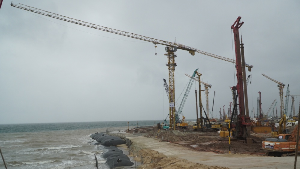 Phu Quocは、嵐の開発No.5。Photo：nguyen anhの前にプロジェクトの安全を確保するための計画を立てることをイニシアチブに要求しています。