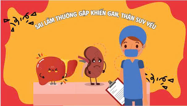 Common mistakes that weaken the liver and kidneys