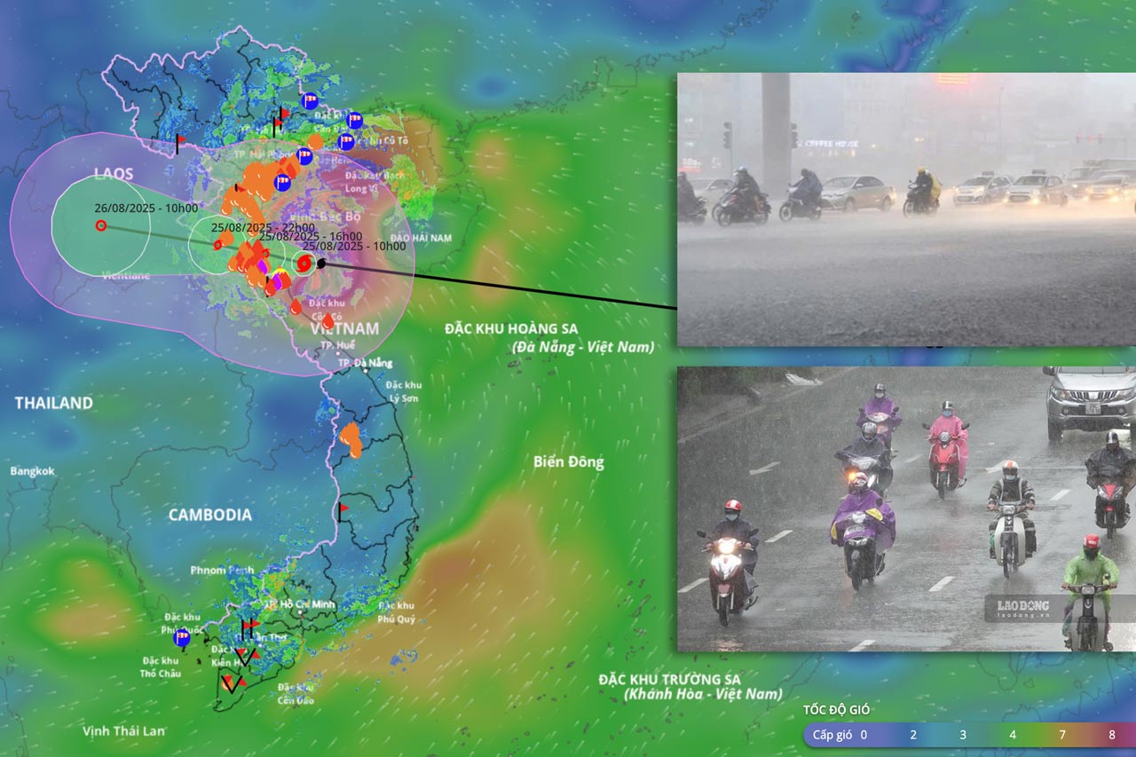Dans quelques heures la tempete n° 5 Kajiki touchera terre. Quelles provinces sont prevues pour le centre de la tempete