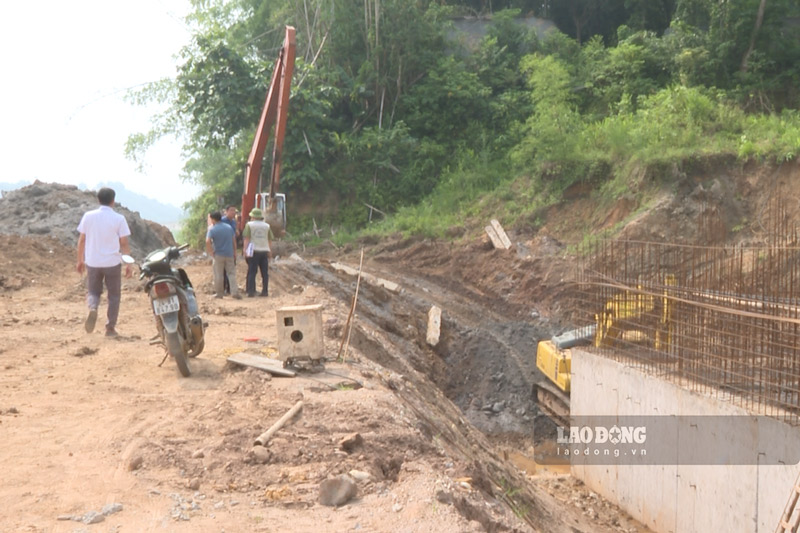 Cong tac giai phong mat bang dang duoc day nhanh trien khai. Anh: Dinh Dai