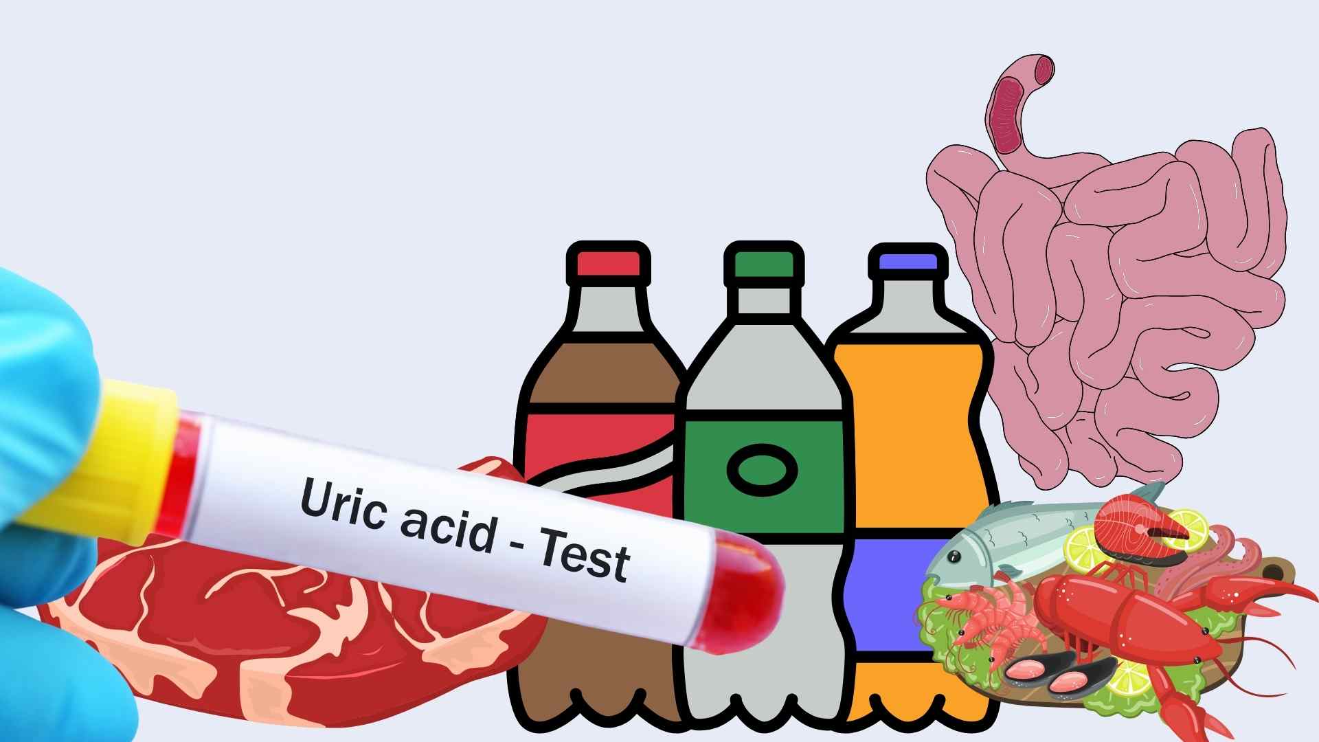 Some familiar foods in daily meals can cause uric acid levels to increase rapidly. Graphic photo: Huong Giang