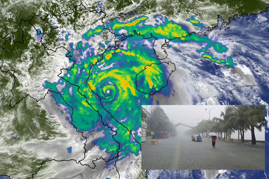 台風5号が本土に上陸、異常気象に警告