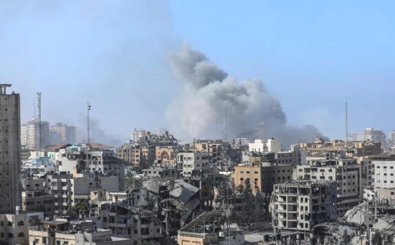 Gaza City after an Israeli attack in 2023. Photo: Xinhua