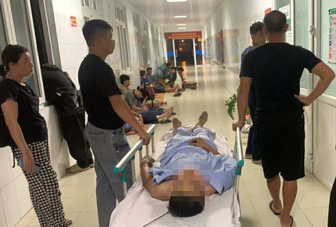 台風5号対策で1人が死亡、2人が負傷。写真:Van Chung