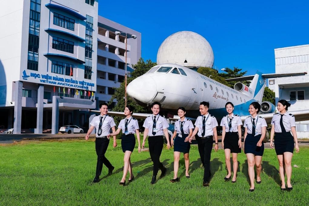 ホーチミン市にあるベトナム航空学院。写真:学院ウェブサイト