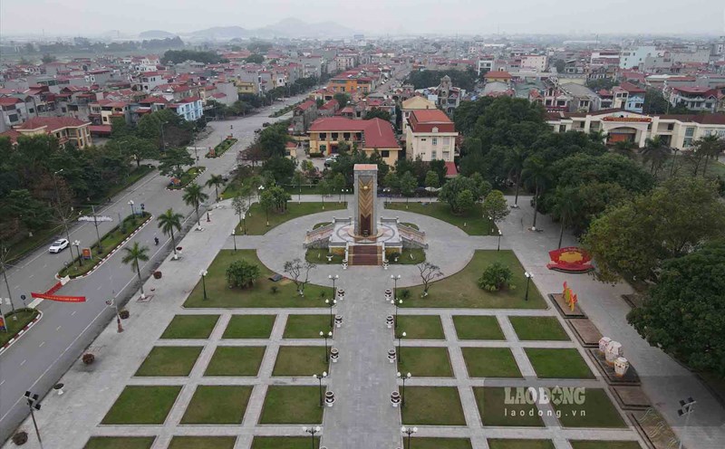 1 corner of Que Vo ward, Bac Ninh province. Photo: Tran Tuan