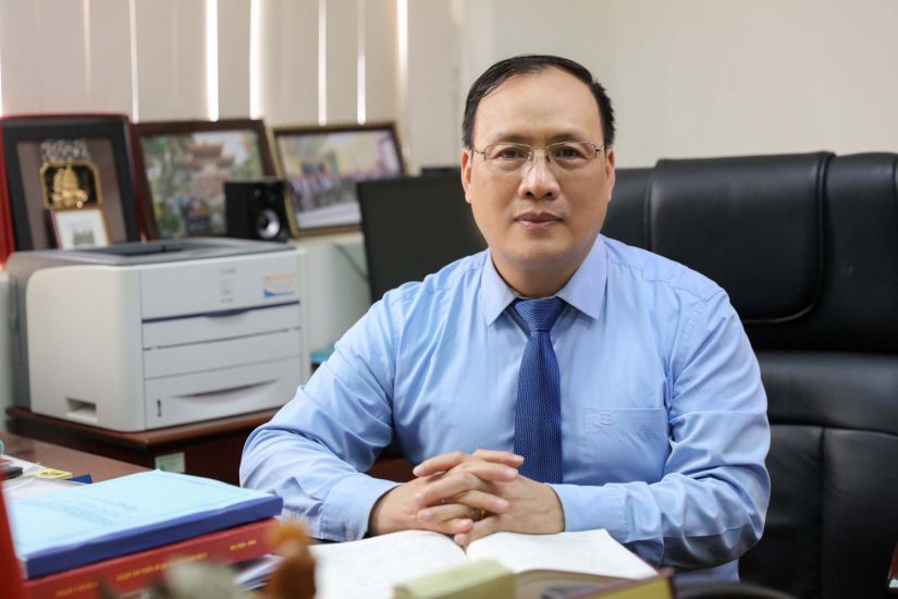 Prof. Dr. Nguyen Dinh Duc, University of Technology, Vietnam National University, Hanoi. Photo: Van Trang