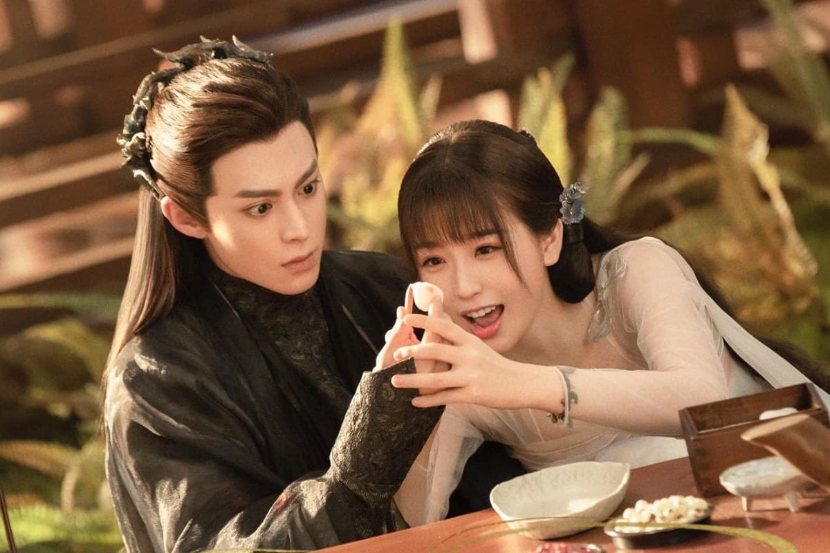 Vuong Hac De and Ngu Thu Han in "Thuong Lan Quyet". Photo: Producer