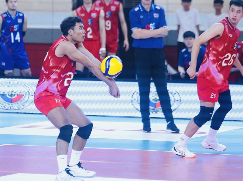 태국 국가대표 선수 아누락 판람은 베트남 국내 리그에서 배구팀과 함께 일할 예정입니다. 사진: SEA V.리그 2025