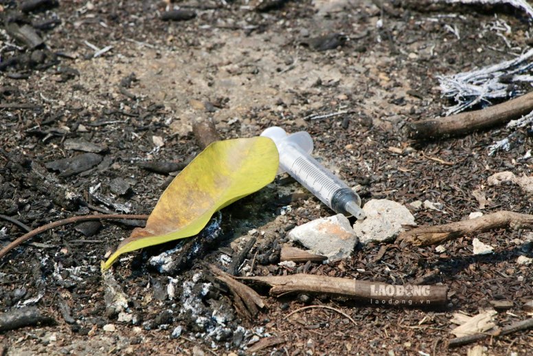 Hiện trạng tòa bệnh viện Đa khoa Bắc Kạn bị bỏ không nhiều năm lâm cảnh nhếch nhác, thành điểm tụ tập hút chích. Ảnh: Đặng Vũ.