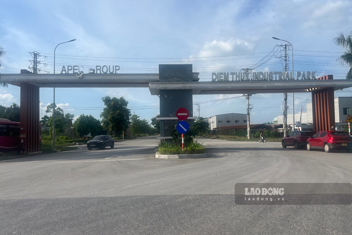 Bên trong khu vực Khu công nghiệp Điềm Thụy B xuất hiện nhóm thanh niên tụ tập hút chích, gây mất an ninh khu vực. Ảnh: Đặng Vũ.